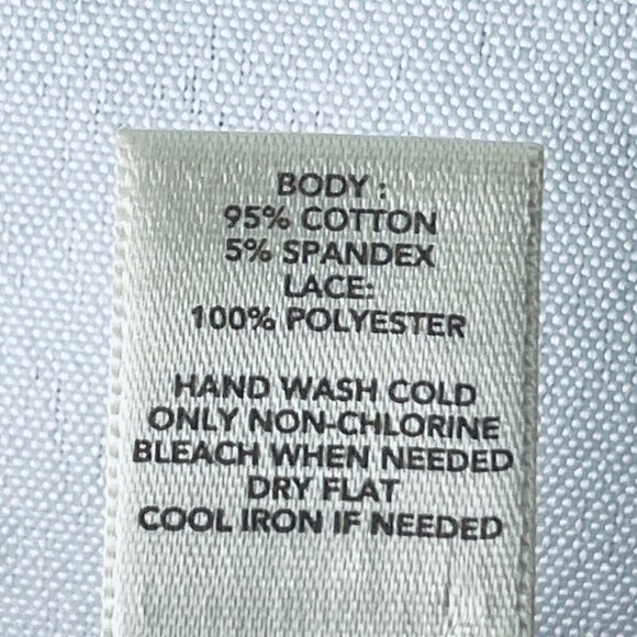 Ann Taylor Loft Dress Size M Lace Trim Red Mini Pullover Sleeveless - Picture 8 of 8